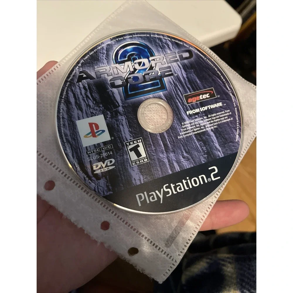 Armored‎ Core 2 (PlayStation 2, 2000) PS2 - DISC ONLY (21)